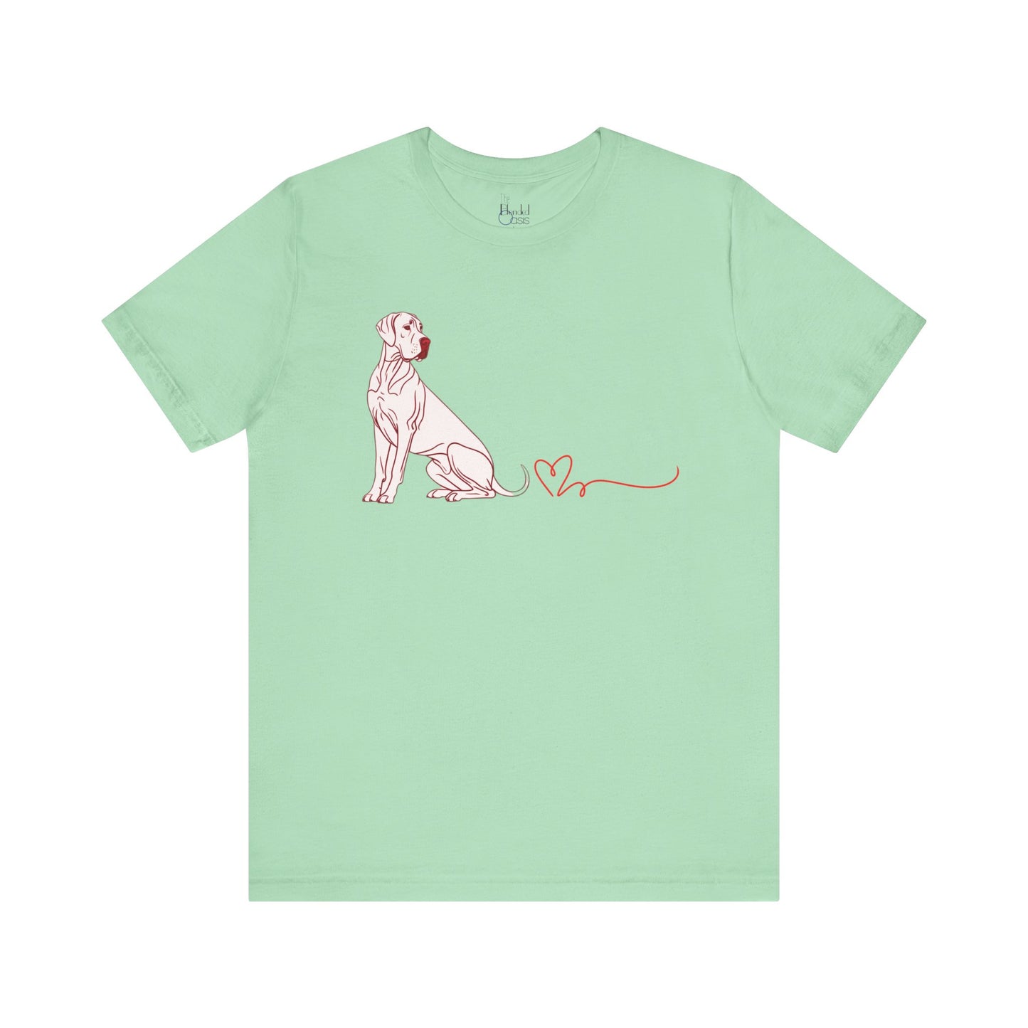 Valentine’s Day Shirts for Dog Lovers – Large Breed Dog T-Shirts for Pet Owners – GREAT DANE 4