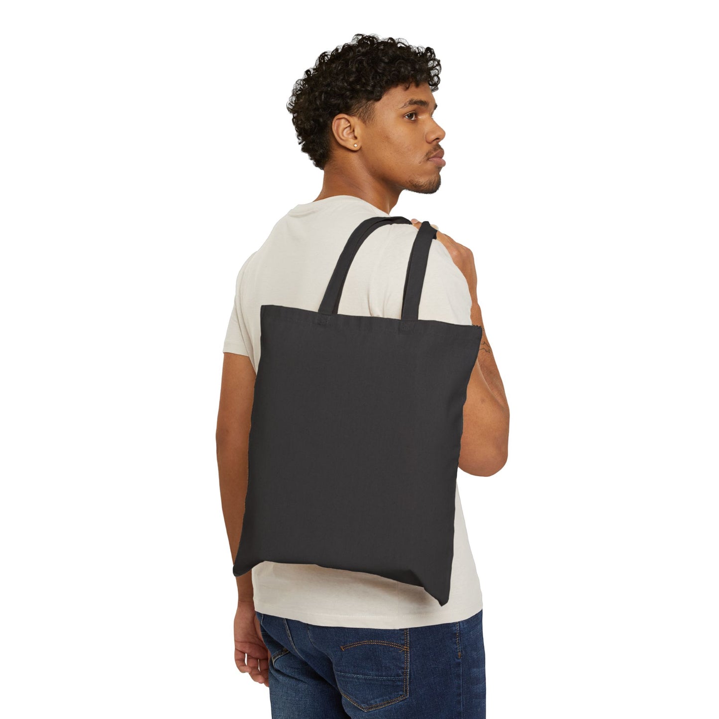 Tote Bag — "Let's Not Doomscroll Today" Cozy Fall Canvas Tote