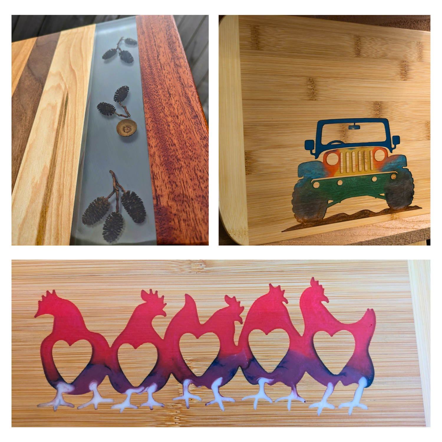 cutting serving boards