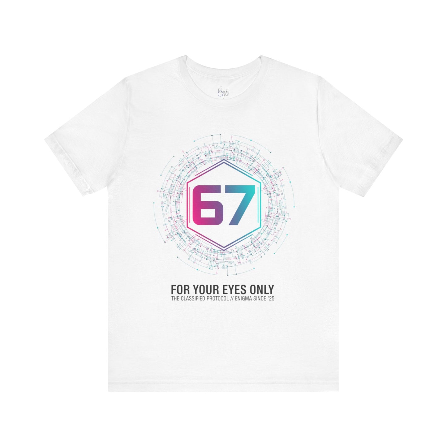 Hex Tech '67' Tee — For Your Eyes Only Graphic T-Shirt