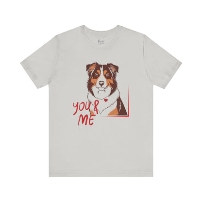 Outdoor Dog Lovers Valentine’s Day Shirt – Perfect for Hiking & Adventure – AUSTRALIAN SHEPHERD 4