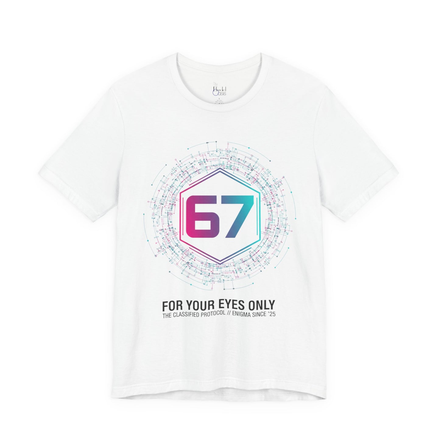 Hex Tech '67' Tee — For Your Eyes Only Graphic T-Shirt