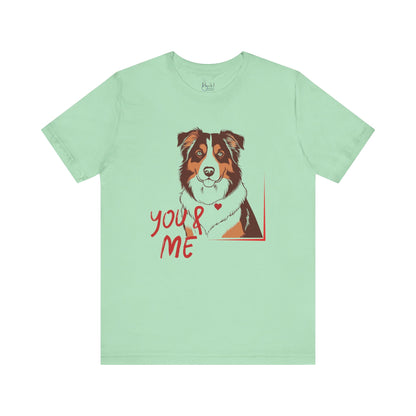 Outdoor Dog Lovers Valentine’s Day Shirt – Perfect for Hiking & Adventure – AUSTRALIAN SHEPHERD 4