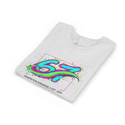Youth Tee — 67 Generation Nonsense EST. 2025 — Street Art Vibe