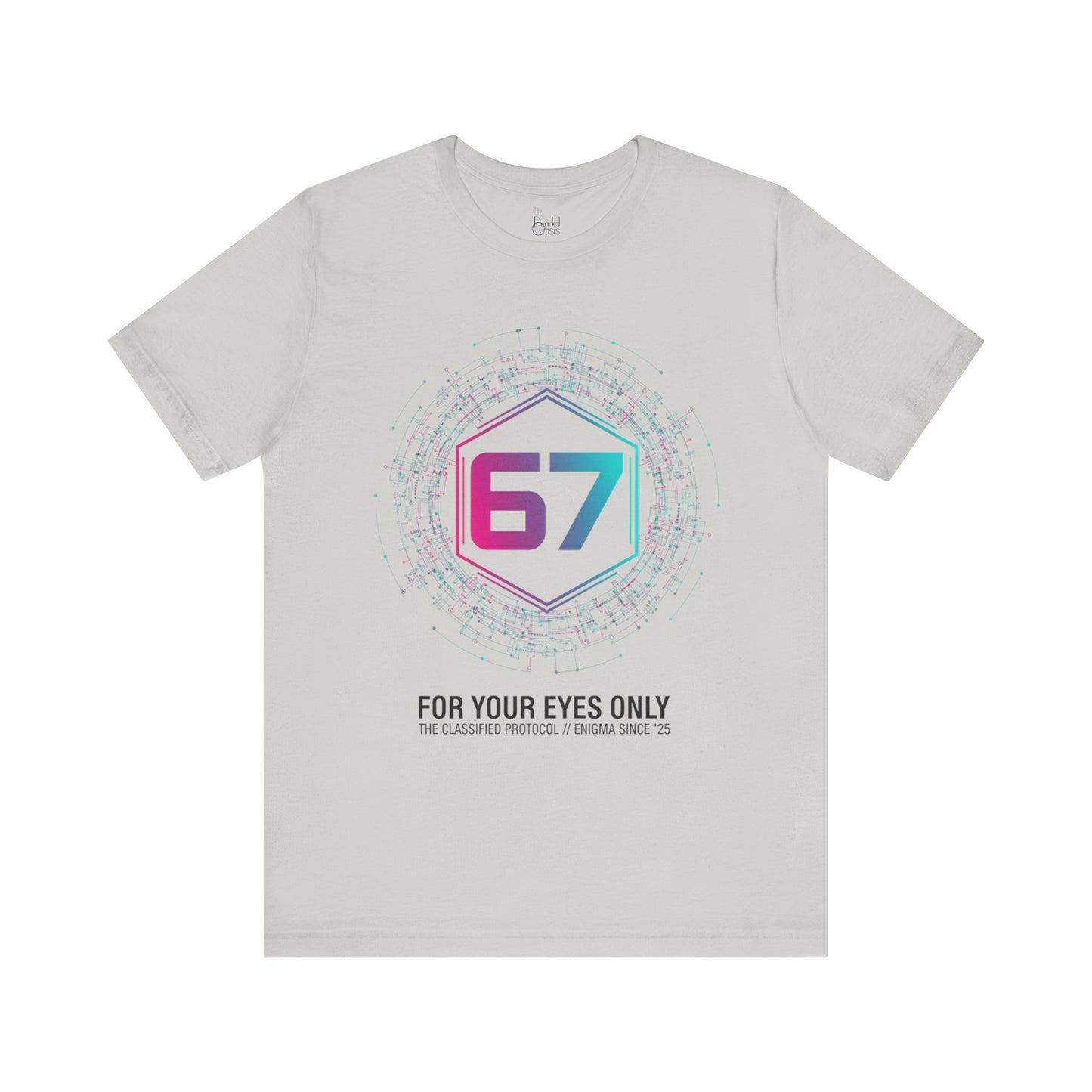Hex Tech '67' Tee — For Your Eyes Only Graphic T-Shirt