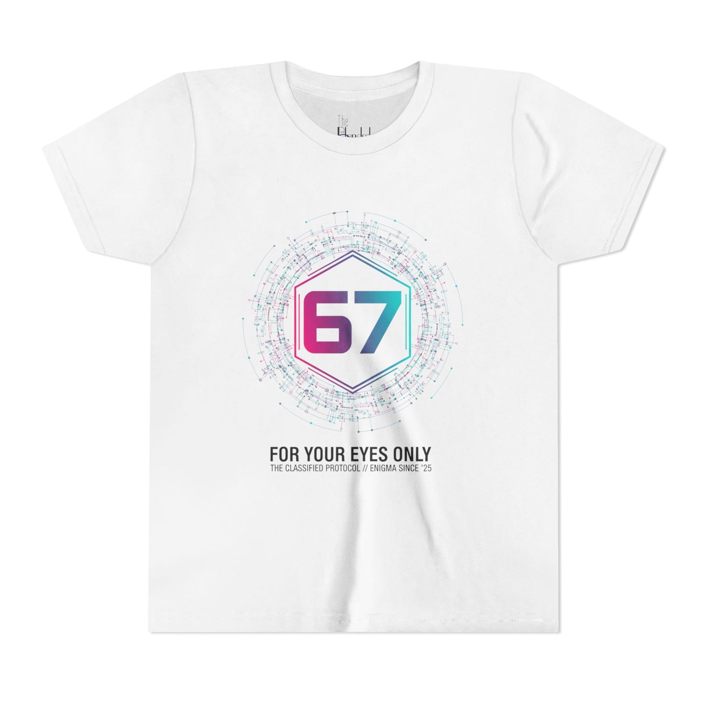 Youth Tee — Hex Tech '67' Tee — For Your Eyes Only Graphic T-Shirt
