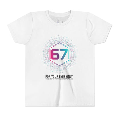 Youth Tee — Hex Tech '67' Tee — For Your Eyes Only Graphic T-Shirt