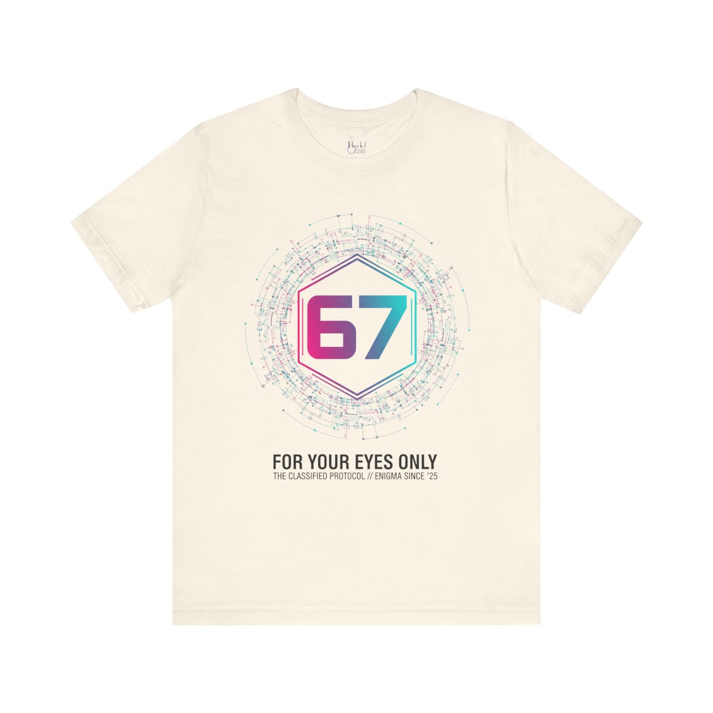 Hex Tech '67' Tee — For Your Eyes Only Graphic T-Shirt