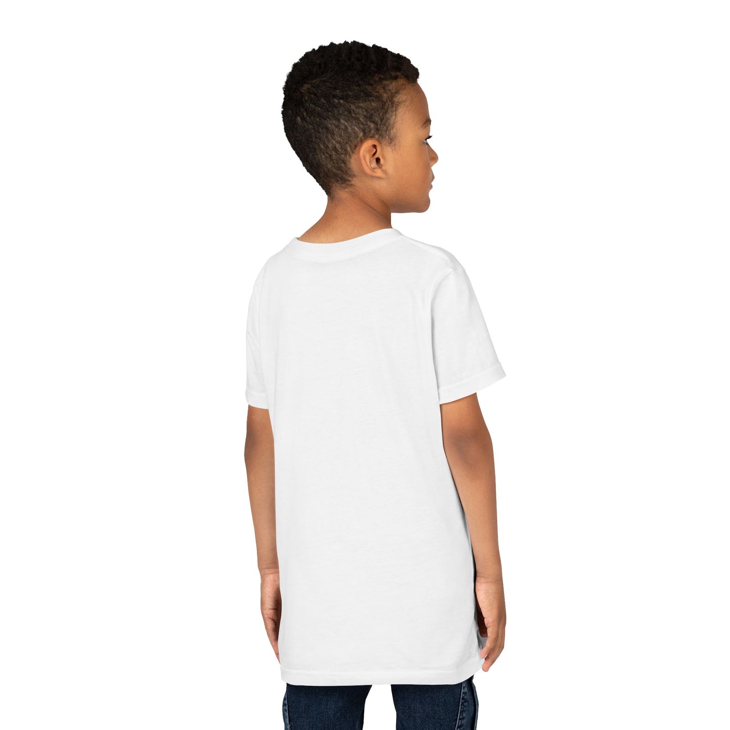 Cute Dino Graphic Youth Tee - "Who Me? I Didn't Eat a Rainbow"