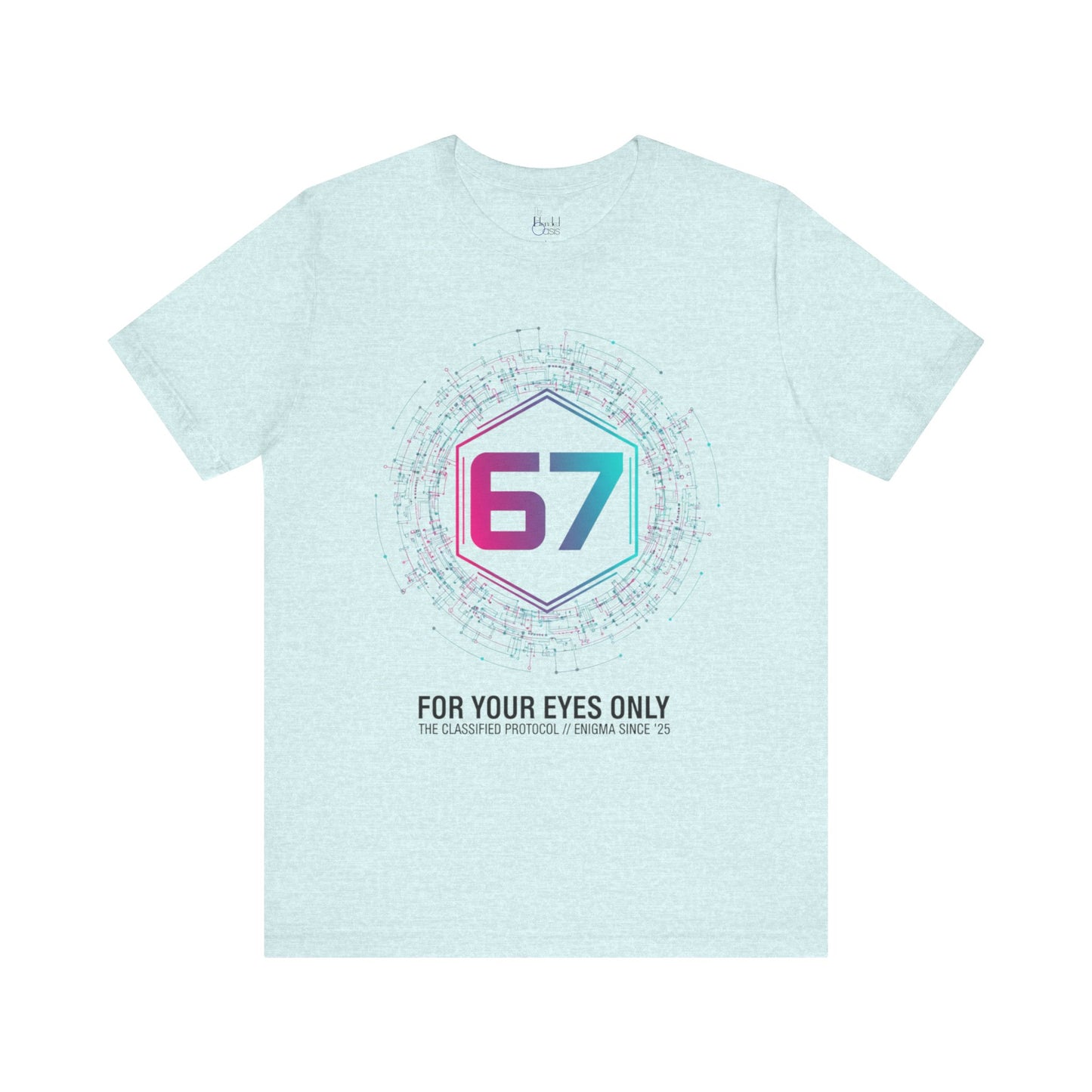Hex Tech '67' Tee — For Your Eyes Only Graphic T-Shirt