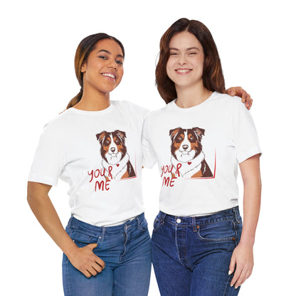 Outdoor Dog Lovers Valentine’s Day Shirt – Perfect for Hiking & Adventure – AUSTRALIAN SHEPHERD 4
