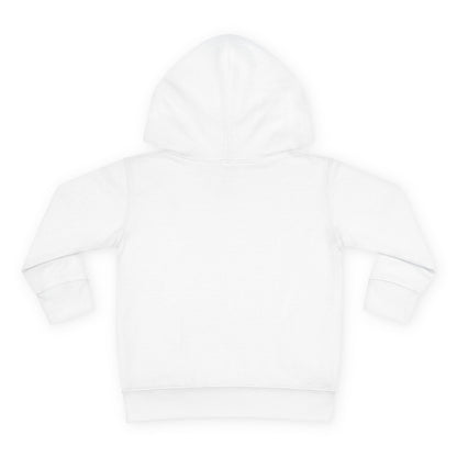 Cute Dinosaur Toddler Fleece Hoodie - 'Who Me? I Didn't Eat a Rainbow'
