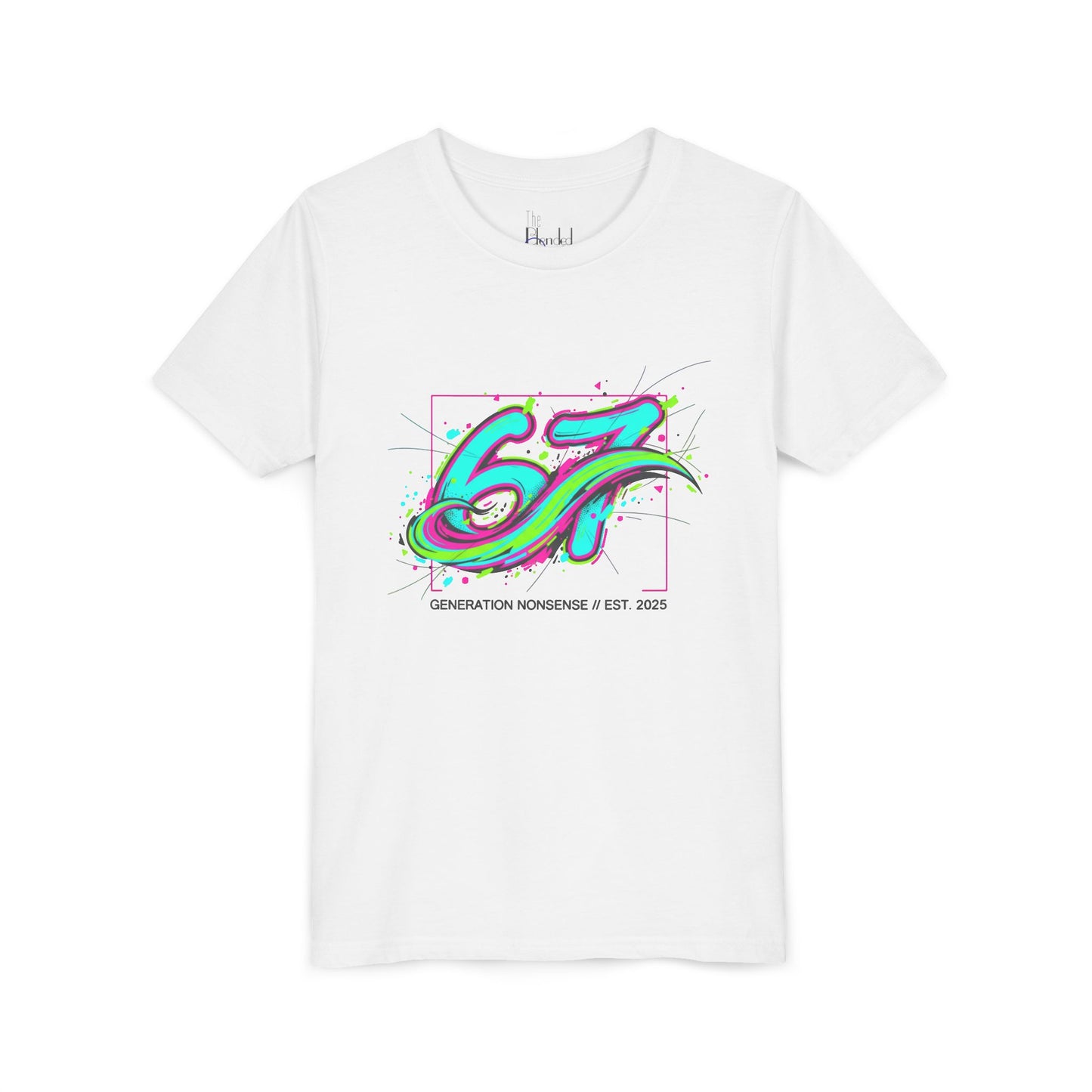 Youth Tee — 67 Generation Nonsense EST. 2025 — Street Art Vibe