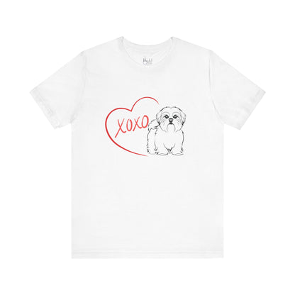 Small Dog Lover Valentine’s Day Shirt | Trendy & Comfortable Dog Lover Apparel – SHIH TZU