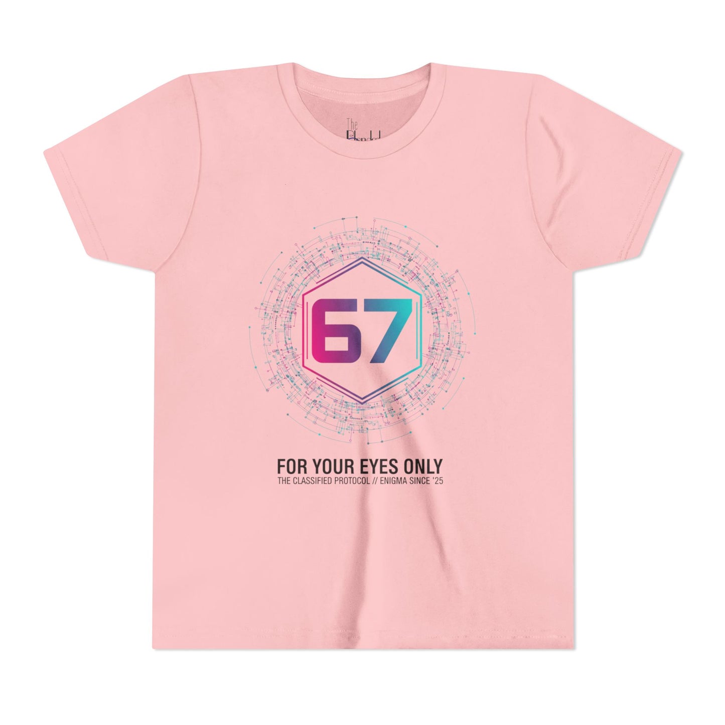 Youth Tee — Hex Tech '67' Tee — For Your Eyes Only Graphic T-Shirt