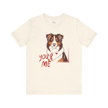 Outdoor Dog Lovers Valentine’s Day Shirt – Perfect for Hiking & Adventure – AUSTRALIAN SHEPHERD 4