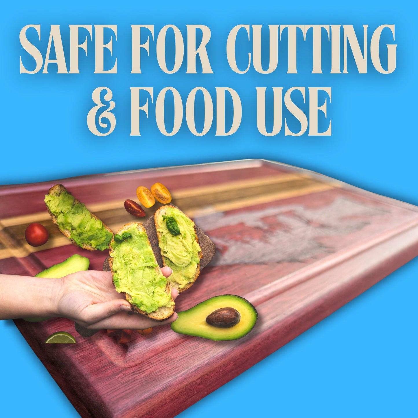Bass Fisherman Engraving on Exotic Wood Cutting Board - 13 x 9.5 x .813 inches