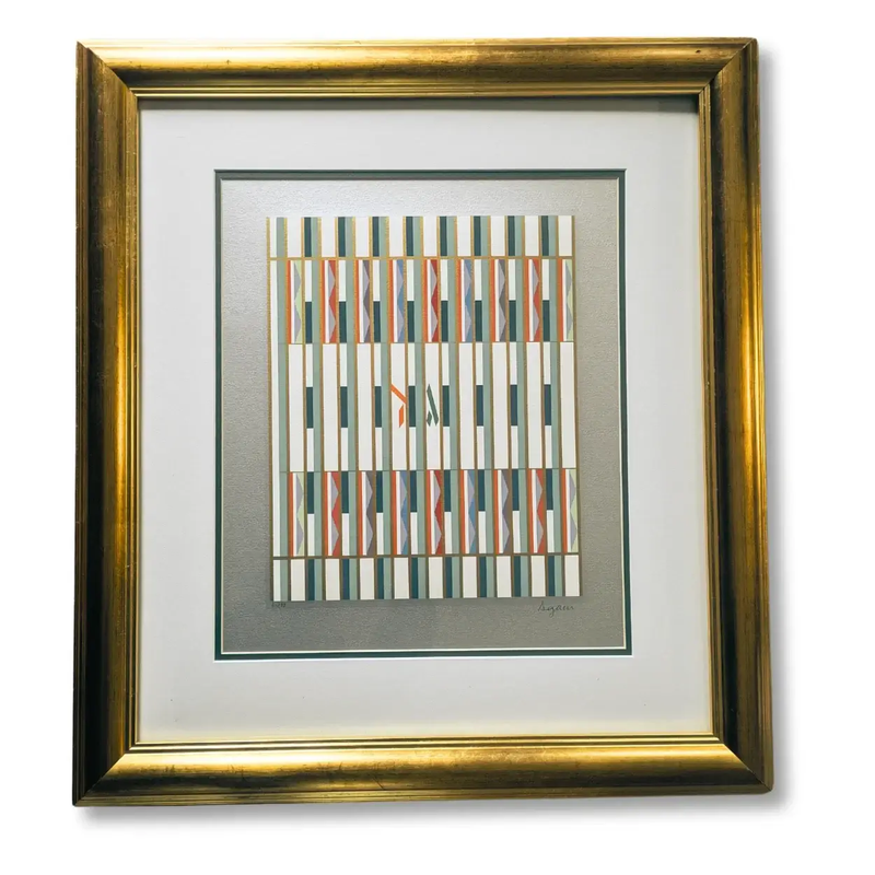 Yaacov Agam "GAAD" Original Serigraph – Signed & Numbered Fine Art