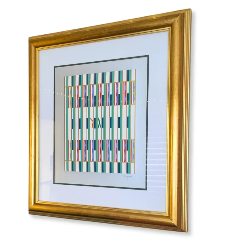 Yaacov Agam "GAAD" Original Serigraph – Signed & Numbered Fine Art