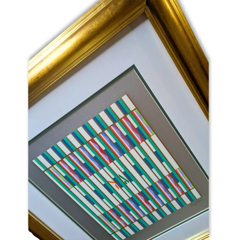 Yaacov Agam "GAAD" Original Serigraph – Signed & Numbered Fine Art