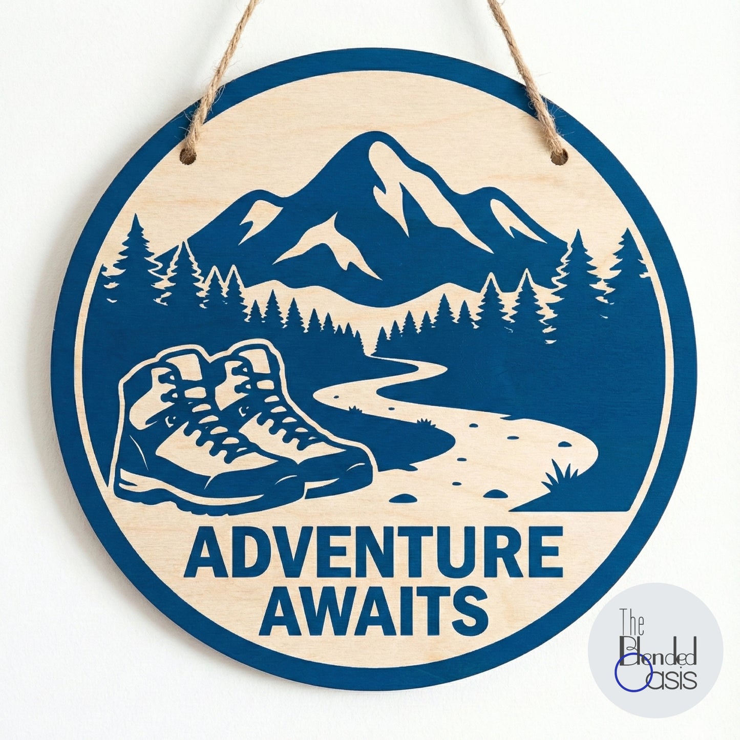 Poulsbo & Kitsap Collection | 6-Inch Engraved Round