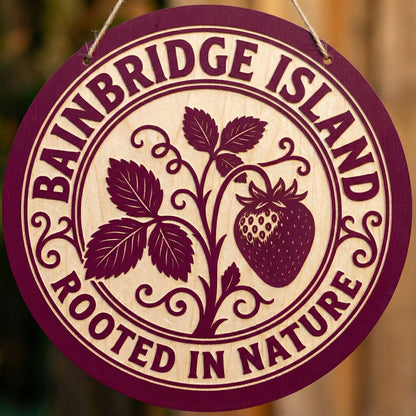Bainbridge Island & Kitsap Collection | 6-Inch Engraved Round