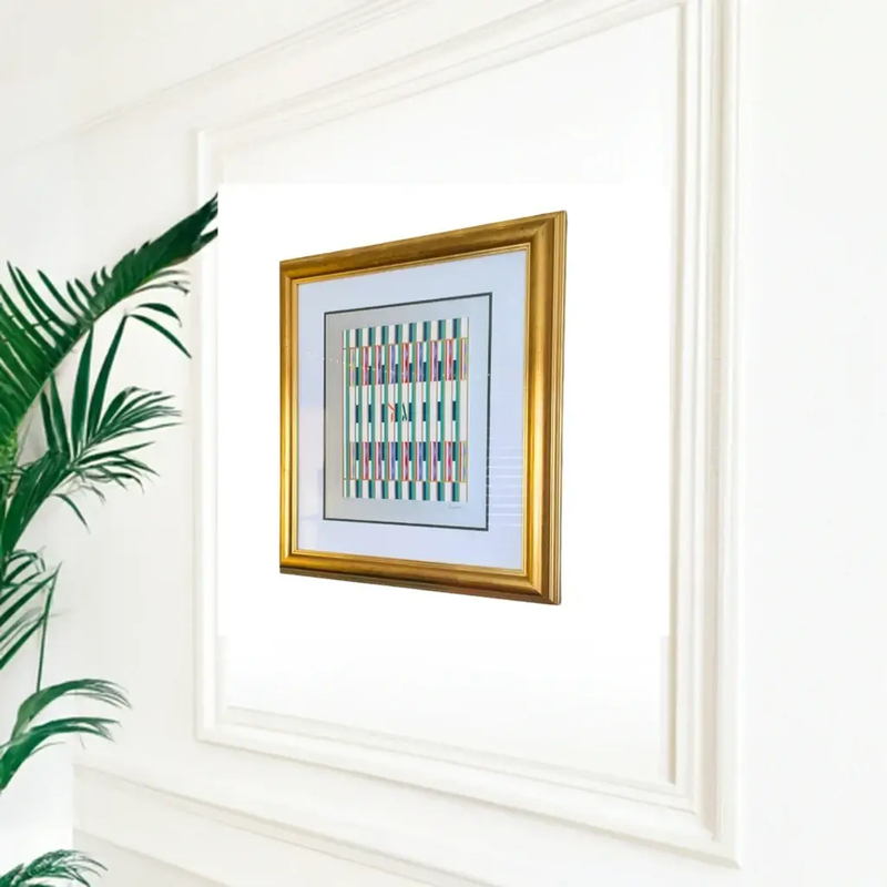 Yaacov Agam "GAAD" Original Serigraph – Signed & Numbered Fine Art