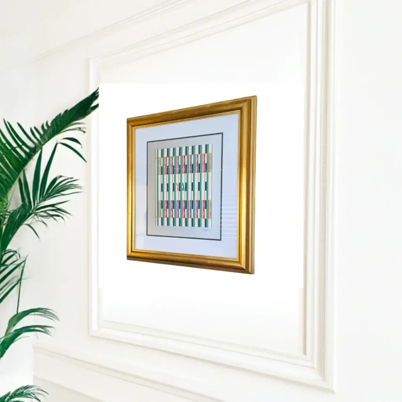 Yaacov Agam "GAAD" Original Serigraph – Signed & Numbered Fine Art