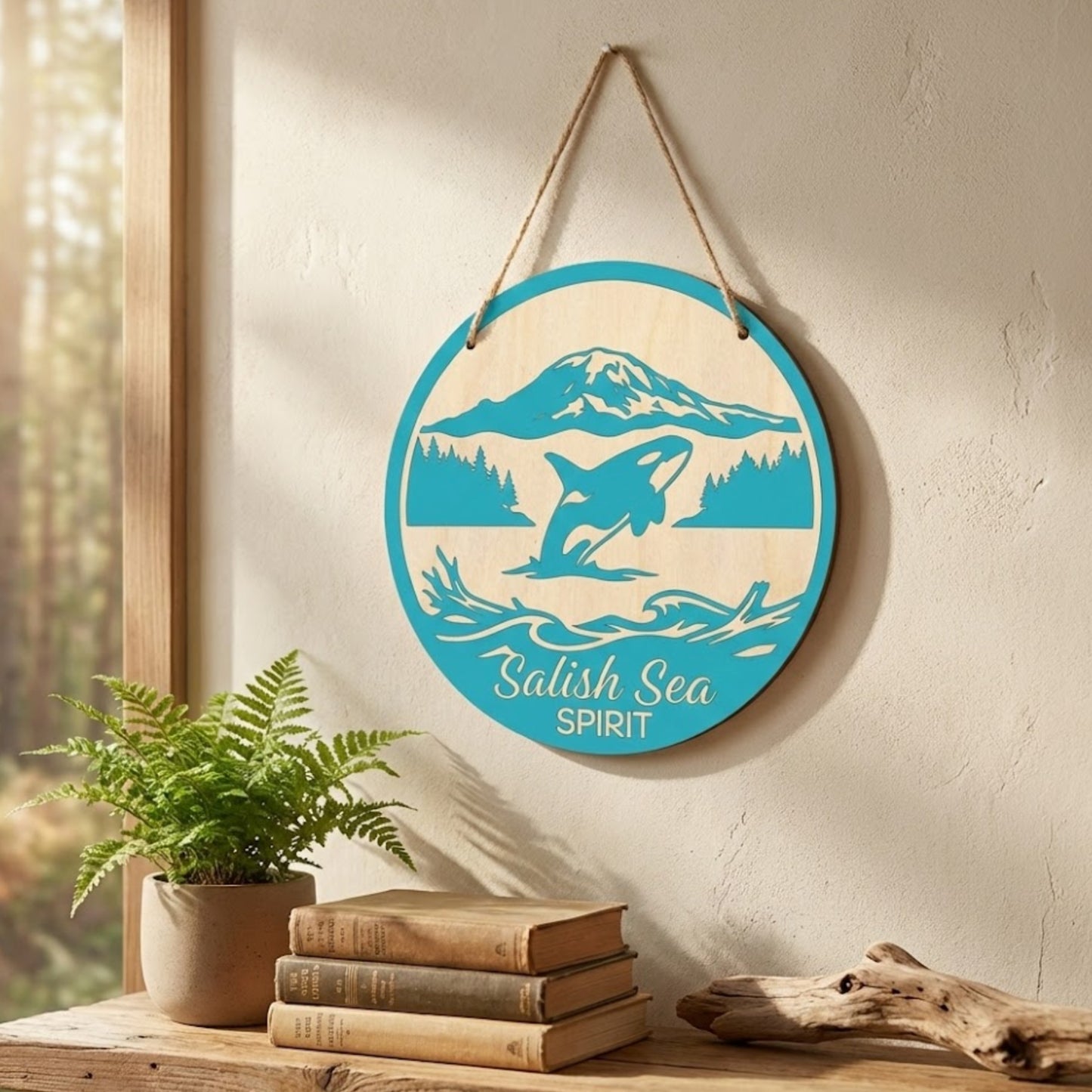 Bainbridge Island & Kitsap Collection | 6-Inch Engraved Round