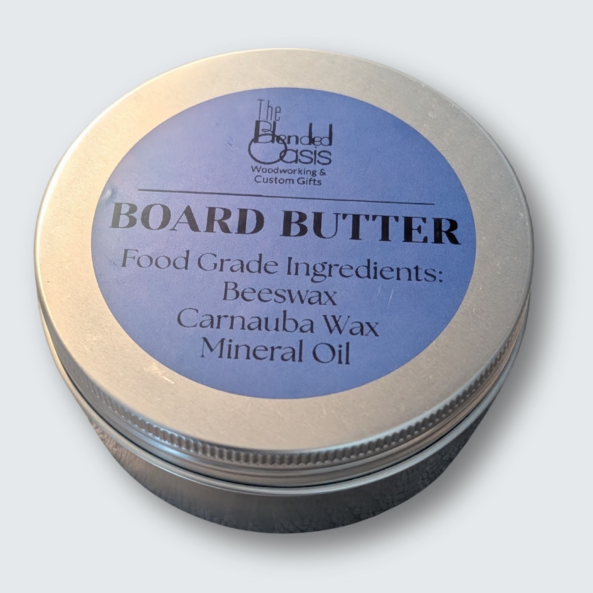 keep your kitchen gear hydrated to prevent splitting with the blended oasis board butter including food-grade beeswax, carnauba wax, and mineral oil